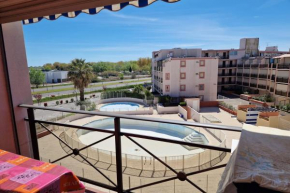 Nice 24m with balcony - residence with pool